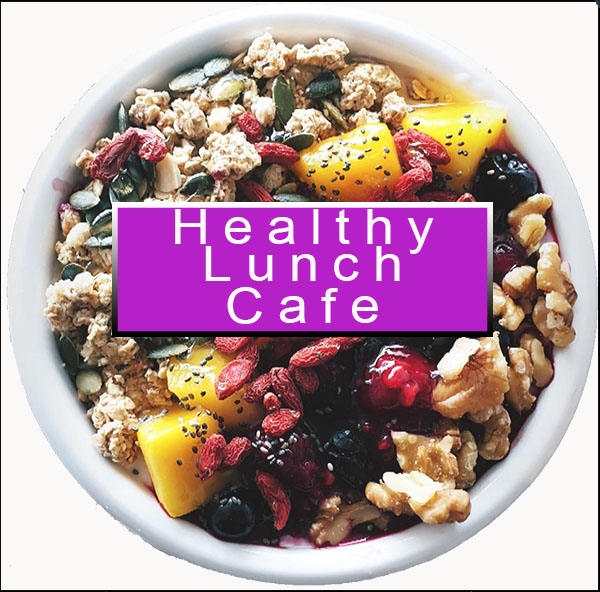 Healthy lunch cafe